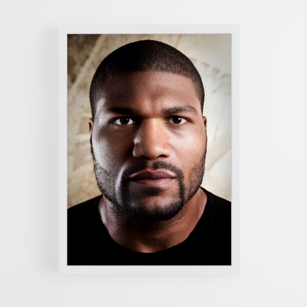 Poster Rampage en Action – affiche MMA (vue 3)